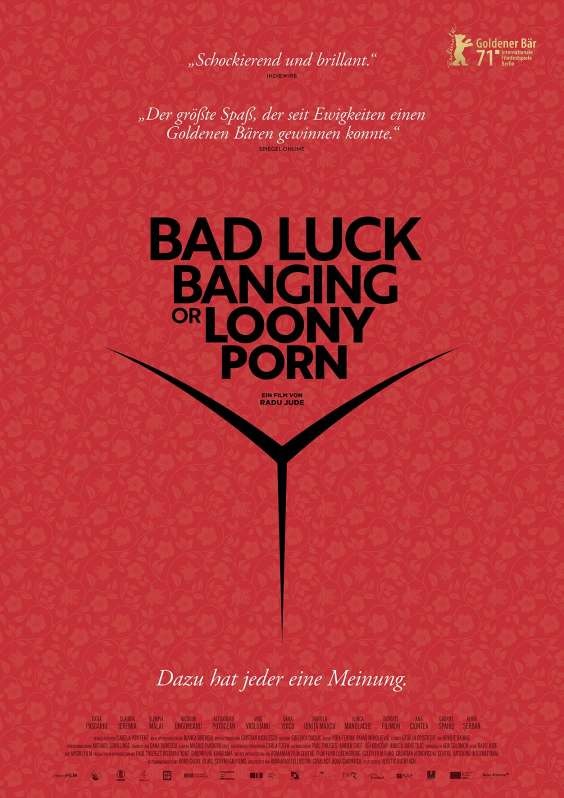 Filmplakat BAD LUCK BANGING OR LOONY PORN