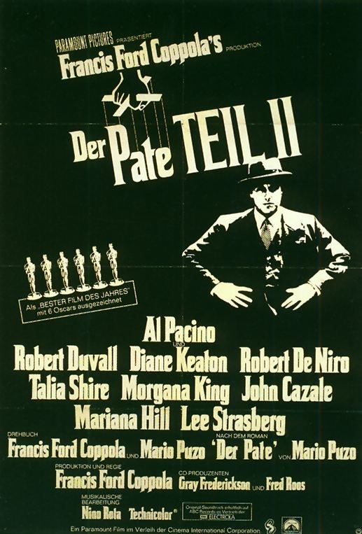 Filmplakat Der Pate II 