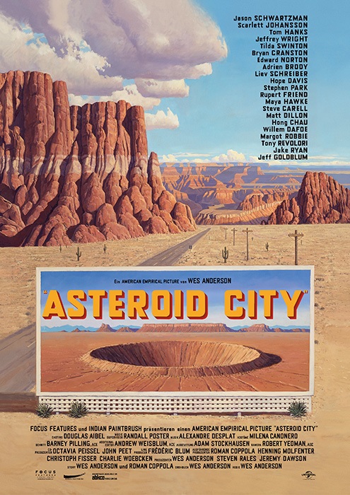 Filmplakat ASTEROID CITY