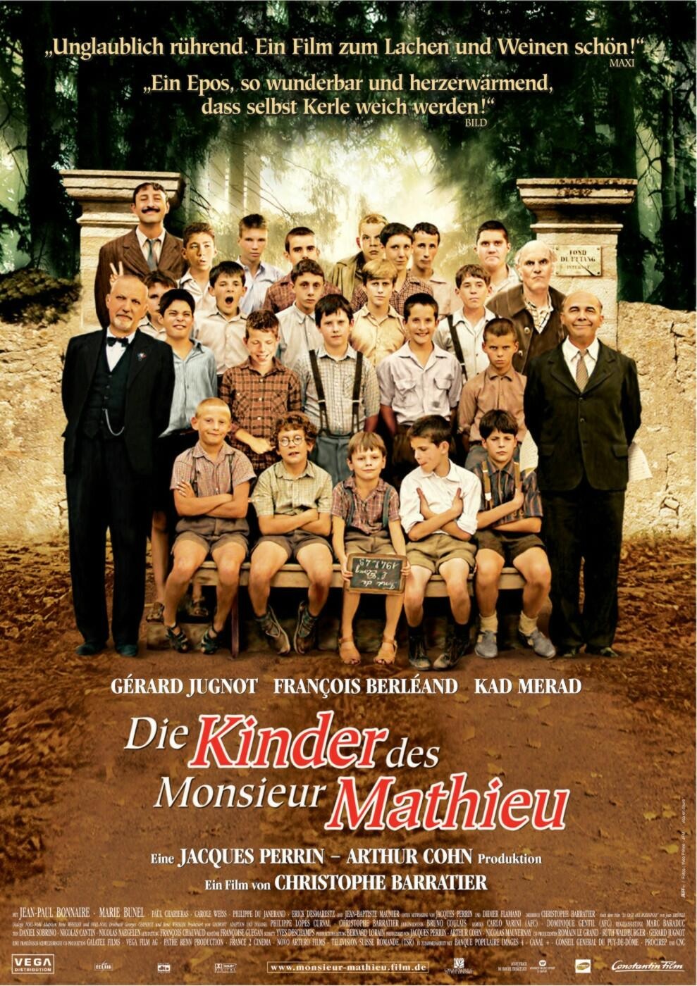 Filmplakat Die Kinder Des Monsier Mathieu
