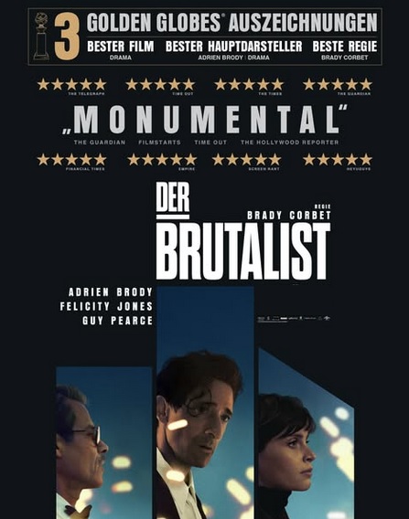 Filmplakat Der Brutalist