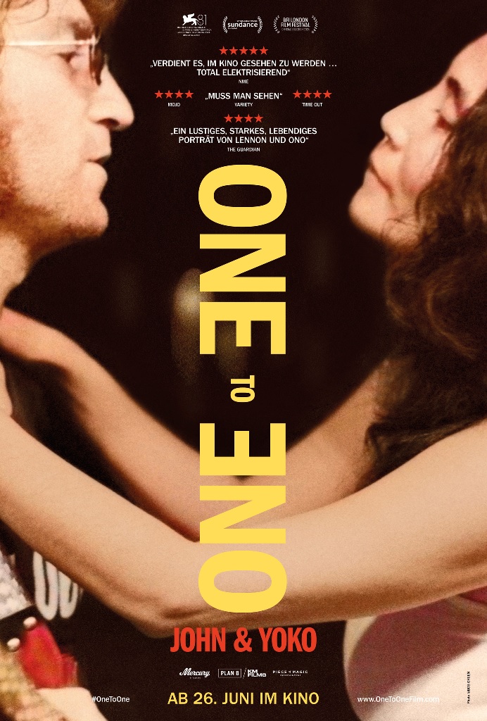 Filmplakat ONE TO ONE: JOHN & YOKO