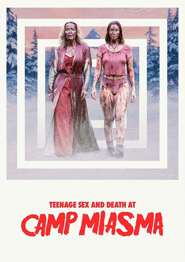 Filmplakat TEENAGE SEX AND DEATH AT CAMP MIASMA - engl. OmU