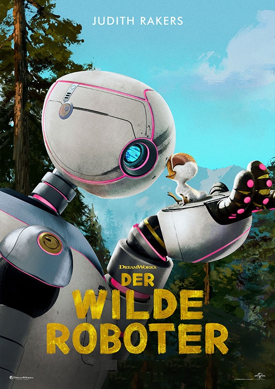 Filmplakat Der wilde Roboter